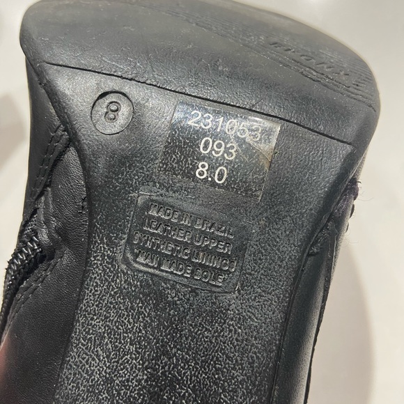 Bronx tall black leather boots - Size 8 - Picture 13 of 14